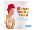 Salvaslips normal, perfumados, plegados y en bolsitas EVAX Fresh 20 uds.