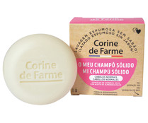 Champú sólido con aceite de almendras dulces, para cabellos normales CORINE DE FARME 75 g.
