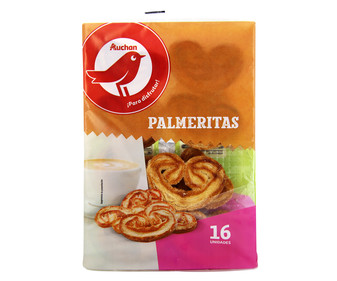 Palmeras PRODUCTO ALCAMPO 180 g. Palmeras PRODUCTO ALCAMPO 180 g.