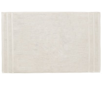 Alfombra de baño color gris claro 100% algodón 1200g/m², 50x80cm ACTUEL.