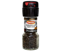 Pimienta negra en molinillo ajustable DUCROS 35 g.