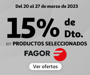 15% dto en Fagor