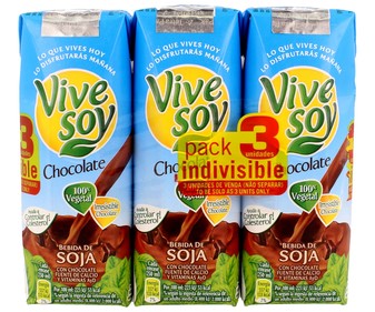Batid choco soja 3x250ml Batid choco soja 3x250ml