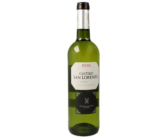 Vino blanco botella de 75 centilitros Vino blanco botella de 75 centilitros