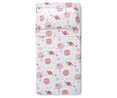 Tríptico para cuna, color rosa, INTERBABY Space.