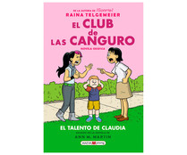 El club de las canguro, el talento de Claudia, RAINA TELGEMEIER. Género juvenil. Editorial Maeva.