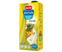 Néctar de pera y piña sin azúcar añadidos JUVER 2 l.
