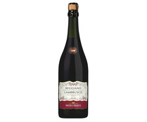 Vino tinto lambrusco, frizzante dulce, con denominación de origen Reggiano MEDICI ERMETE botella 75 cl.