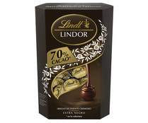 Bombones de chocolate negro LINDT LINDOR 337 g.