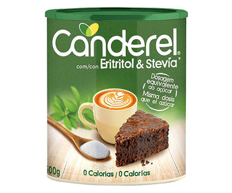 Edulcorante en polvo con eritritol y stevia CANDEREL 500 g. Edulcorante en polvo con eritritol y stevia CANDEREL 500 g.
