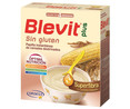 Papilla instantánea de 8 cereales dextrinados sin gluten, para bebés a partir de 4 meses BLEVIT Plus 600 g.