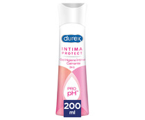 Gel para la higiene íntima con acción calmante y lubricante DUREX Intima protect 200 ml.