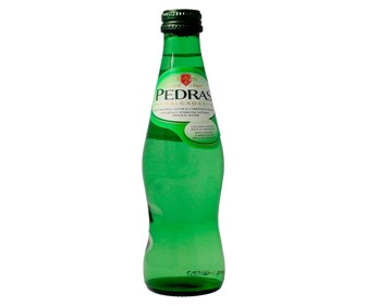Agua mineral con gas botella de 25 centilitros Agua mineral con gas botella de 25 centilitros