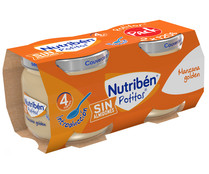 Potitos® de manzana golden, a partir de 4 meses NUTRIBÉN Introducción 2 x 120 g.