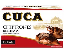 Chipirones rellenos en tinta CUCA 72 gr. 