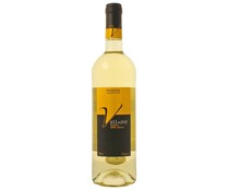 Vino blanco con denominación de origen Penedés VALL DE JUY botella de 75 cl.