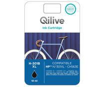 Cartucho de tinta compatible (301XL) QILIVE H-301B XL negro.