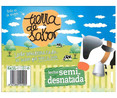 Leche semidesnatada de vaca TIERRA DE SABOR 6 x 1 l.