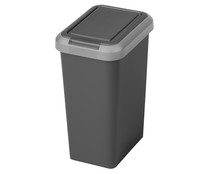Cubo de basura Swing Slim 100% plástico reciclado ACTUEL 10 l.