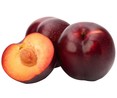 Ciruela roja, bandeja de 500 g.