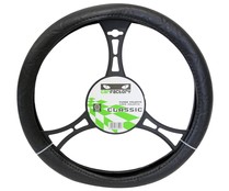 Cubre volante universal de color negro CAR FACTORY Classic. Cubre volante universal de color negro CAR FACTORY Classic.