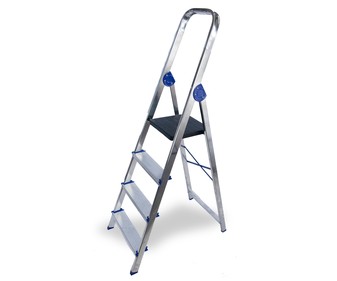 Escalera de 4 peldaños de aluminio Escalera de 4 peldaños de aluminio