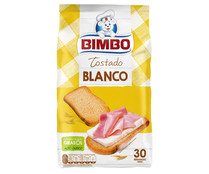 Pan tostado blanco  BIMBO 270 g.