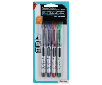 Rotulador de escritura 4 unidades Rotulador de escritura 4 unidades