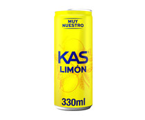 Refresco de limón KAS lata de 33 cl.
