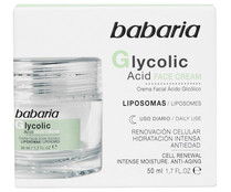 Crema facial hidratante y antiedad de uso diario BABARIA 50 ml.