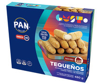 Tequeños rellenos de queso, ultracongelados, especiales para freir PAN 12 uds.