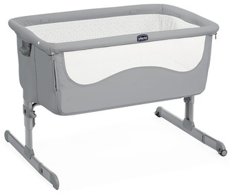 Minicuna de colecho de 94x81x69cm, regulable en altura, 2 ruedas, CHICCO Next 2 Me Pearl gris. Minicuna de colecho de 94x81x69cm, regulable en altura, 2 ruedas, CHICCO Next 2 Me Pearl gris.