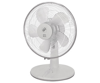 Ventilador de sobremesa S&P ARTIC-305 N GR, potencia 35W, 3 velocidades, oscilante.