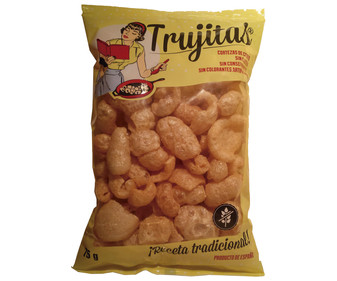 Cortezas de cerdo bolsa de 90 gramos Cortezas de cerdo bolsa de 90 gramos