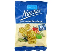 Mini tortitas Mediterráneo BICENTURY NACKIS 70 g.