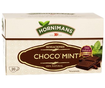Té con chocolate y menta 20 unidades Té con chocolate y menta 20 unidades