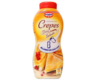 Preparado en polvo para hacer crepes 175 gramos Preparado en polvo para hacer crepes 175 gramos