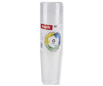 Vasos de plástico reutilizables especiales para cerveza, 0,57 litros, 10 unidades, NUPIK.