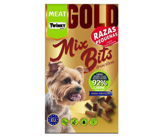 Snack para perro mixbits de vacuno y pollo Twinky PROSANDIMAS 60 g. Snack para perro mixbits de vacuno y pollo Twinky PROSANDIMAS 60 g.
