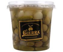 Aceitunas coctel. manzanilla GUERRA 805 g.