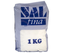 Sal fina de mesa PRODUCTO ALCAMPO 1 Kg.