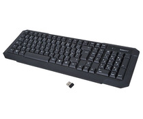 Teclado inalámbrico SELECLINE, conexión recpetor usb.