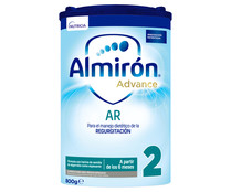 Leche (2) de continuación antiregurgitación a partir de 6 meses ALMIRÓN Ar 800 g.