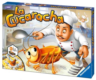 Ravensburger La Cucaracha edad 6+ recomendada juego de mesa para 24 jugadores ravensburguer 5 2 4 1