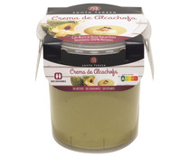 Crema de alcachofas elaborada con ingredientes 100% naturales SANTA TERESA 400 ml.