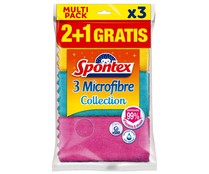 Bayeta microfibras SPONTEX 2+1 uds.