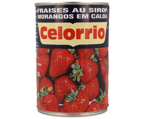 Fresas en almíbar 1ª CELORRIO 150 gr.