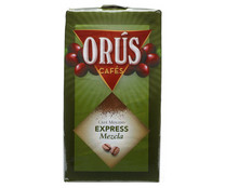 Café molido mezcla fuerte ORUS 250 g.