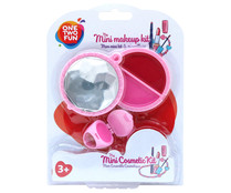 Set de maquillaje infantil tamaño mini, ONE TWO FUN ALCAMPO. Set de maquillaje infantil tamaño mini, ONE TWO FUN ALCAMPO.
