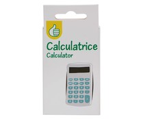 Calculadora aritmética 8 dígitos, color blanco, PRODUCTO ECONÓMICO ALCAMPO.